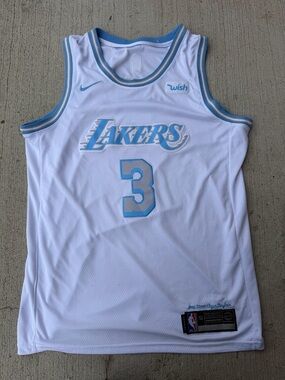 Nike White LA Lakers Anthony Davis Jersey size 50